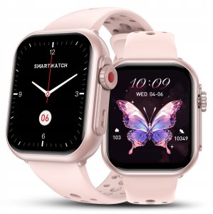Smartwatch Zegarek Damski Rozmowy Sport Tętno Polskie Menu Bateria 1000mAh 1
