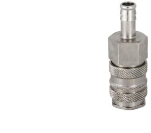 Szybkozłącze pneumatyczne DN10 typ 27, do węża fi 16 mm, gniazdo szybkozłącza, mosiądz/stal 1