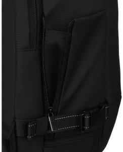 Czarny plecak podróżny z komorą próżniową i portem USB - Peterson NoSize 20