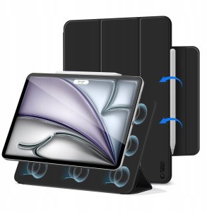 TECH-PROTECT SMARTCASE MAGNETIC IPAD AIR 13” 1 / 2 / 2024-2025 BLACK 2