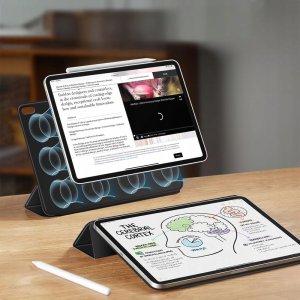 TECH-PROTECT SMARTCASE MAGNETIC IPAD AIR 13” 1 / 2 / 2024-2025 BLACK 6