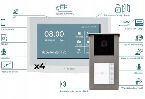 Panel zewnętrzny VIDOS 2IP S201-4 2