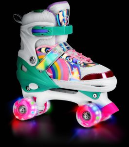 NQ0187 LED WROTKI RAINBOW ROZM. M(35-38) NILS EXTREME 4