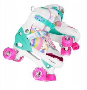 NQ0187 LED WROTKI RAINBOW ROZM. M(35-38) NILS EXTREME 8