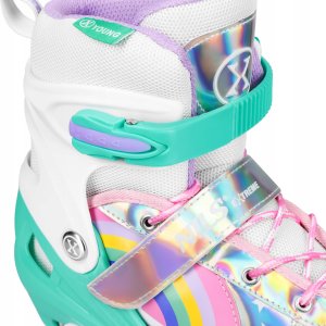 NQ0187 LED WROTKI RAINBOW ROZM. L(39-41) NILS EXTREME 4