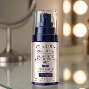 CLARESA_All Day Protective &amp; Moisturising Mist mgiełka ochronno-nawilżająca z SPF20 50ml 2