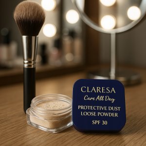 CLARESA_Protective Dust Loose Powder puder sypki utrwalający z filtrem SPF30 Universal 5g 4