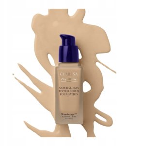 CLARESA_Natural Skin Tinted Serum Foundation, Podkład-serum z naturalnym wykończeniem 2WO Medium Olive 32ml 2