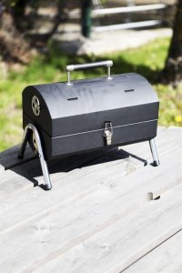 PICNIC BBQ BLACK HEIKKI 42X28X35CM 2