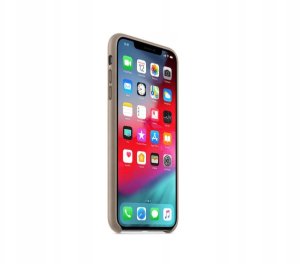Apple Plecki Do Iphone Xs Max Leather Beż 2