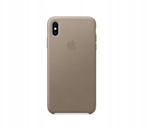 Apple Plecki Do Iphone Xs Max Leather Beż 3