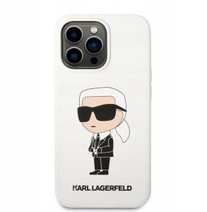 Karl Lagerfeld Liquid Silicone Ikonik Nft Case For Iphone 13 Pro Białe 2