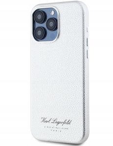 Karl Lagerfeld Grained Pu Hotel Rsg Case For Iphone 15 Pro Grey/szary 3
