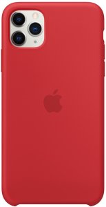 Apple Silikonowe Etui Iphone 11 Pro Max Silicone Case - Czerwone 3