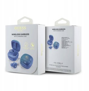 Guess 4G Logo Mini Tws Wireless Earphones Niebieskie 4