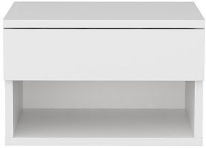 BEDSIDE TABLE WHITE 29X44.6X31.9CM 1