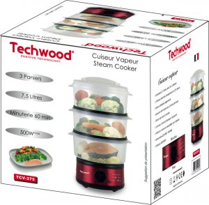 Techwood toiduauruti TCV-375 7,5L 2