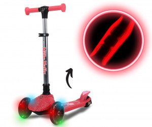Milly Mally Scooter Jelly Pink 1