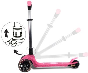 Hulajnoga Milly Mally Jelly Różowy (6254) 10