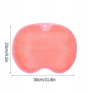 MASAŻER Myjka mycia PLECÓW NÓG Silikon SZCZOTKA 2