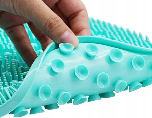 MASAŻER Myjka mycia PLECÓW NÓG Silikon SZCZOTKA 6