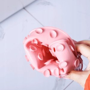 MASAŻER Myjka mycia PLECÓW NÓG Silikon SZCZOTKA 10