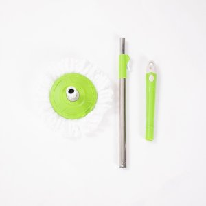 MAGICZNY MOP Obrotowy + 2 WKŁADY WIADRO WYCISKACZ 8