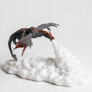 Lampa SMOK Smocza LAMPKA Ognistego SMOKA ZIEJĄCY OGNIEM USB DZIECI Nocna 3