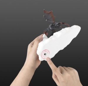 Lampa SMOK Smocza LAMPKA Ognistego SMOKA ZIEJĄCY OGNIEM USB DZIECI Nocna 7