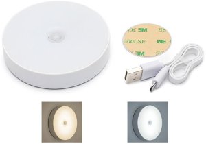LAMPKA LED CZUJKA RUCHU USB INDUKCYJNA GARDEROBA 3