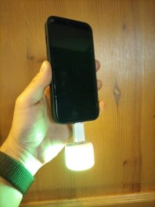 LAMPKA LED RGB Tęczowa Lightning iPhone iOS TABLET 6