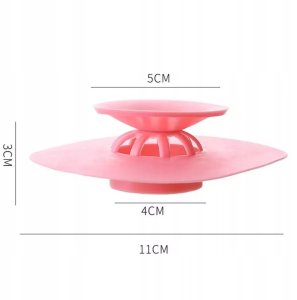 KOREK SILIKONOWY do WANNY ZLEWU Odpływu ZATYCZKA 3