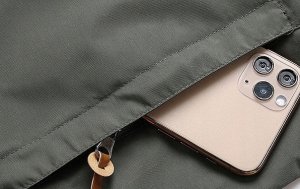 KURTKA MĘSKA PRZECIWDESCZOWA Softshell KHAKI Wodoodporna WIATRÓWKA roz. 3XL 2