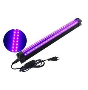 Lampa 48x LED UV 395-400nm 10W Wtyczka ŚCIENNA SUFIT 230V Ultrafioletowa 1
