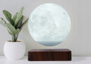 Lampka NOCNA LAMPA Lewitująca KSIĘŻYC ŚWIECĄCY Księzycowa 16 Kolorów Pilot 4