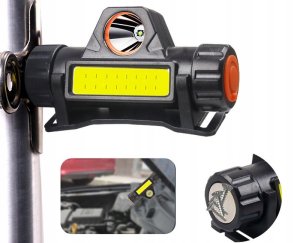 CZOŁÓWKA LED Magnes USB Akumulator MOCNA XPE COB 14