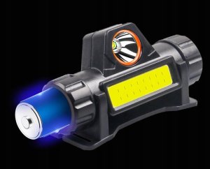 CZOŁÓWKA LED Magnes USB Akumulator MOCNA XPE COB 8