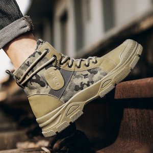 ITIMPORT Buty TREKKINGOWE TAKTYCZNE WOJSKOWE MILITARNE Wodoodporne TRAPERY Moro R42 8
