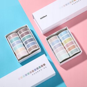 .NIIMBOT Naklejki Termiczne 12 sztuk KOLOROWE 12*30 2