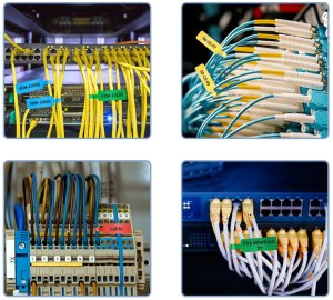 .NIIMBOT Naklejki Termiczne DO KABLI 12,5*109 65szt 2