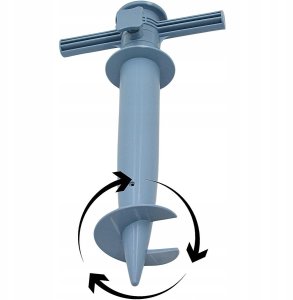PODSTAWA BAZA DO PARASOLA 30x17x6CM NIEBIESKA 3