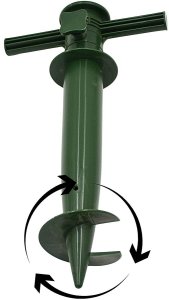 PODSTAWA BAZA DO PARASOLA 30x17x6CM ZIELONA 3