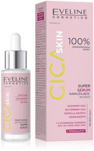 Eveline Cica Skin Super serum nawilżająco  kojące 30ml 1