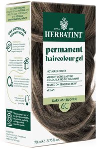 Herbatint Trwała Ziołowa farba do włosów 170ml Ciemny Popielaty Blond ( 6C ) 1
