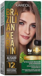 Kareol Brazilian Keratin Zestaw do Prostowania Włosów Delikatnych Naprawczy Wegański 1