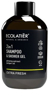 Ecolatier Szampon i żel pod prysznic 2w1 Extra Fresh 400ml 1
