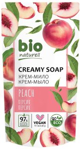 Bio Naturell Mydło w płynie Peach doy-pack 460ml 1