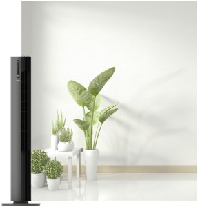 Climative Pure Air Plasma wentylator kolumnowy z jonizacją plazmową 450m3h silnik DC 30W 12 prędkości cichy 32dB oscylacja 90 stopni do domu i biura 13