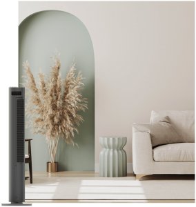 Climative Pure Air Plasma wentylator kolumnowy z jonizacją plazmową 450m3h silnik DC 30W 12 prędkości cichy 32dB oscylacja 90 stopni do domu i biura 6