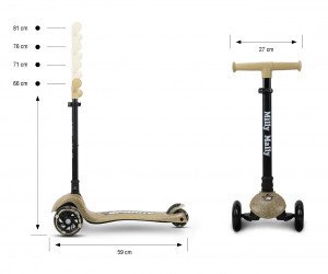 Milly Mally Scooter Sparky Champagn 13